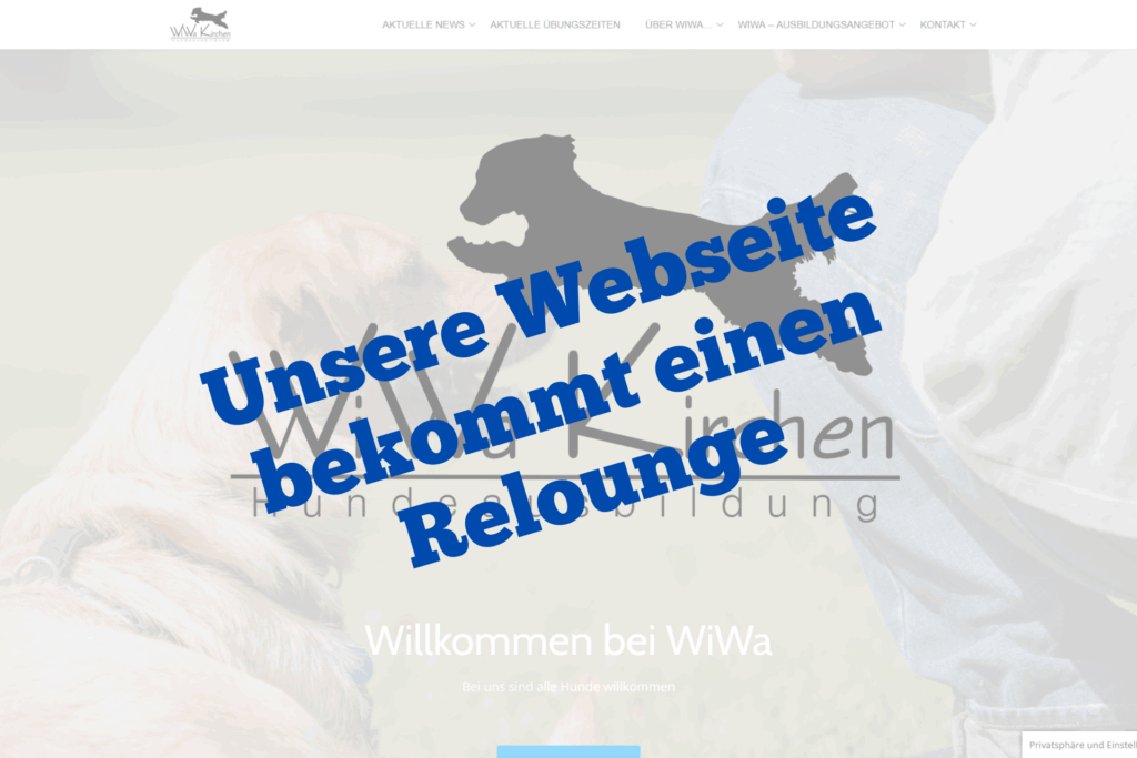 Webseiten Relounge